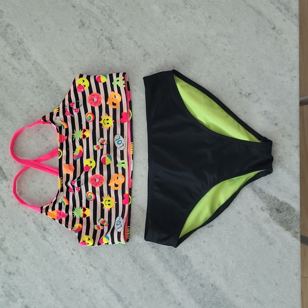 Girls bikini bathing suit size large